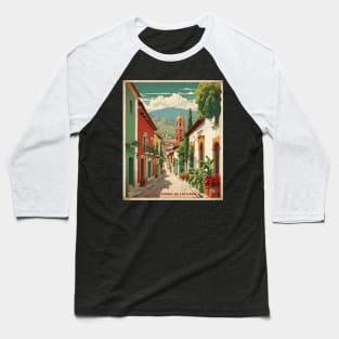 San Cristobal de las Casas Chiapas Mexico Vintage Tourism Travel Baseball T-Shirt